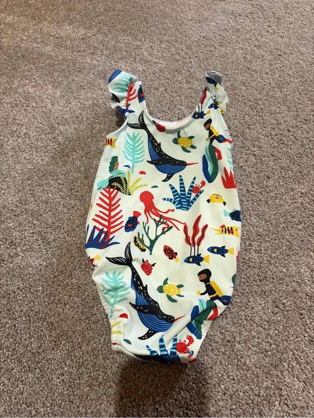 Hanna Andersson Baby Swimsuit size 6-12 mo